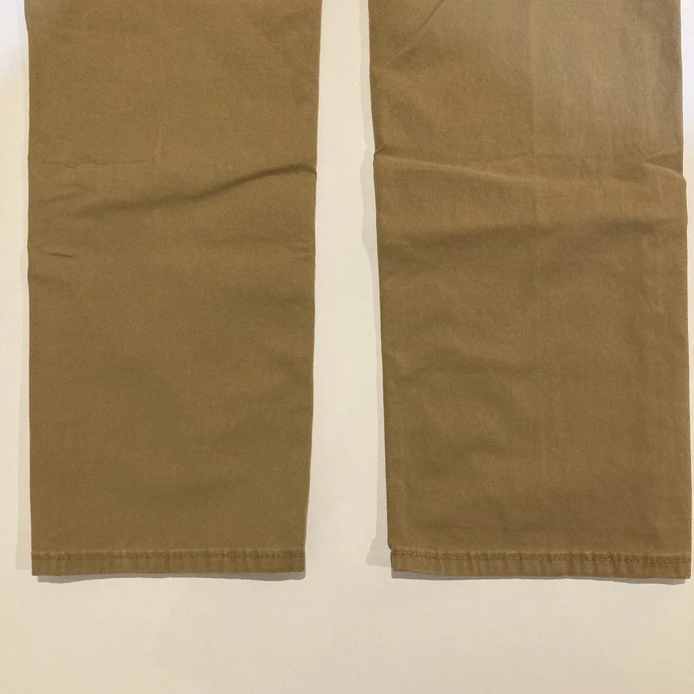 LEVI Jeans 514 Men 34x32 (Fits 34x31) Tan Khaki Stretch Straight Fit Cowboy‎